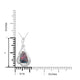 1.59ct Opal Pendant with 0.11tct Diamonds set in 14K White Gold