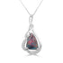 1.59ct Opal Pendant with 0.11tct Diamonds set in 14K White Gold