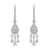 0.6tct Diamond Earring with 0.99tct Diamonds set in 18K White Gold