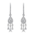 0.6tct Diamond Earring with 0.99tct Diamonds set in 18K White Gold