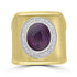 8.54ct  Sapphire Rings with 0.36tct Diamond set in 18K Two Tone Gold
