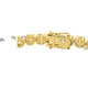 10.82tct Diamond Bracelet with 7.12tct Diamonds set in 14K Yellow Gold