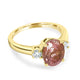 3.37ct Tourmaline Ring with 0.28ct Diamonds set in 14K Rose Gold