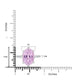 7.49ct Kunzite Ring with 0.29ct Diamonds set in 14K White Gold