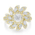 1.07ct Diamond Rings with 1.43tct Diamond set in 18K Yellow Gold