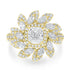 1.07ct Diamond Rings with 1.43tct Diamond set in 18K Yellow Gold