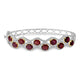 6.49tct Ruby Bangle with 0.99tct Diamonds set in 18K Two Tone Gold