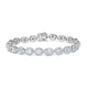 6.62tct Diamond Bracelet with 2.87tct Diamonds set in 18K White Gold