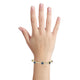 10.53tct Sapphire Bracelets with 2.02tct Diamond set in 14K Yellow Gold