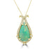 5.41ct Opal Pendants with 0.28tct Diamond set in 14K Yellow Gold
