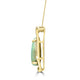 5.41ct Opal Pendants with 0.28tct Diamond set in 14K Yellow Gold