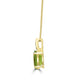 2.55ct Paraiba Tourmaline Pendants with 0.14tct Diamond set in 18K Yellow Gold