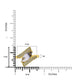 1.91ct Gold Quartz Ring with 0.19tct Diamonds set in 14K Yellow Gold