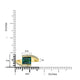 1.82ct Tourmaline Ring with 0.23tct Diamonds set in 14K Yellow Gold