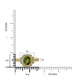 1.67ct Demantoid Garnet Ring with 0.41tct Diamonds set in 14K Yellow Gold