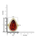 11.05ct Citrine Rings with 0.44tct Diamond set in 18K Yellow Gold