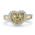 0.51ct Diamond Rings with 0.46tct Diamond set in 14K Two Tone Gold