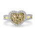 0.51ct Diamond Rings with 0.46tct Diamond set in 14K Two Tone Gold