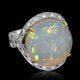 14.25ct Opal Ring with 0.25tct Diamonds set in 14K Two Tone Gold