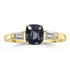 1.36ct Spinel Rings with 0.27tct Diamond set in 14K Yellow Gold