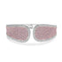 5.54tct Pink Diamond Bangles with 1.6tct Diamond set in 14K White Gold