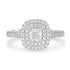 0.55ct Diamond Ring with 0.5tct Diamonds set in 950 Platinum