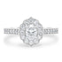 0.5ct Diamond Ring with 0.52tct Diamonds set in 950 Platinum