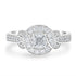 0.51ct Diamond Ring with 0.54tct Diamonds set in 950 Platinum