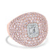 0.5ct Diamond Ring with 2.31tct Diamonds set in 18K Two Tone Gold