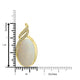 11.74ct Opal Pendants with 0.14tct Diamond set in 18K Yellow Gold