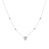 0.5ct Diamond Necklaces with 0.52tct Diamond set in Platinum 950