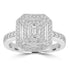 0.51ct Diamond Rings with 0.54tct Diamond set in Platinum 950