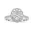 0.5ct Diamond Rings with 0.56tct Diamond set in Platinum 950