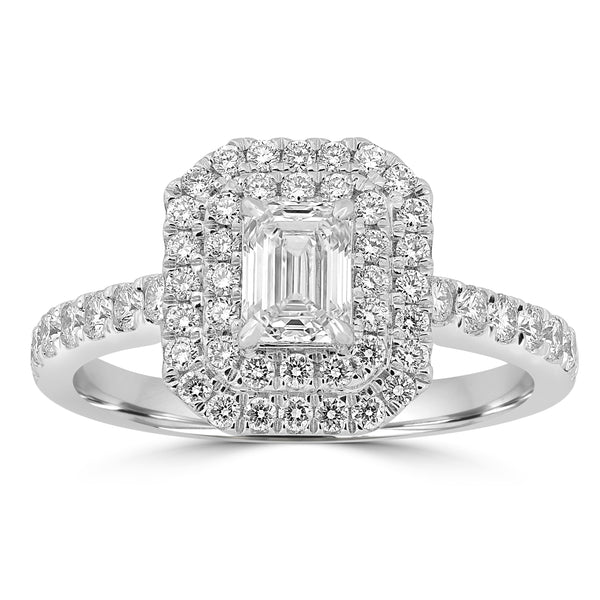 0.5ct Diamond Rings with 0.56tct Diamond set in Platinum 950