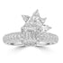 0.53ct Diamond Rings with 0.99tct Diamond set in Platinum 950