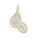 4.42ct Opal Pendants with 0.17tct Diamond set in 18K Yellow Gold