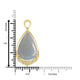 9.47ct Opal Pendants with 0.11tct Diamond set in 18K Yellow Gold