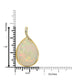 19.84ct Opal Pendants with 0.05tct Diamond set in 18K Yellow Gold