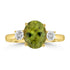 2.6ct Sphene Rings with 0.08tct Diamond set in 18K Yellow Gold