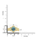 1.51ct Aquamarine Rings with 0.33tct Diamond set in 18K Yellow Gold