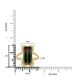 5.33ct Tourmaline Rings with 0.28tct Diamond set in 18K Yellow Gold