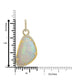 9.95ct Opal Pendants with 0.29tct Diamond set in 18K Yellow Gold