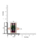 5.88ct Tourmaline Rings with 0.4tct Diamond set in 18K Rose Gold