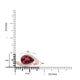 2.74ct Tourmaline Rings with 0.27tct Diamond set in 18K Rose Gold