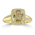1.996ct Sapphire Rings with 0.246tct Diamond set in 18K Yellow Gold