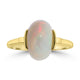 2.91ct Opal Rings set in 14K Yellow Gold