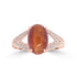 3.32ct Opal Rings with 0.18tct Diamond set in 14K Yellow Gold
