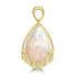 7.19ct Opal Pendants with 0.14tct Diamond set in 18K Yellow Gold