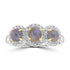 1.52ct Alexandrite Rings with 0.262tct Diamond set in 18K Two Tone Gold