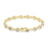1.9ct Alexandrite Bracelets with 1.73tct Diamond set in 18K Yellow Gold